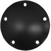 Drag Specialties Point Cover Flat Black 5-Hole Cover Pnts Fl Blk 99-17