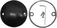 Drag Specialties Point Cover Flat Black 2-Hole Cover Pnts Fl Blk 70-99