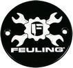Feuling Point Cover Gear Cross Logo Evo Cover Point 84-99 2H Blk