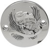 Drag Specialties Live To Ride Points Cover Chrome Cover Pts Ltr Chr 17