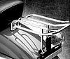 Luggage rack XL 79-06 (Not custom), L8xW6", chrome