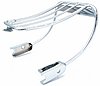 Luggage rack fatbob fender, FXDWGT 02-06, chrome