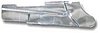 Belt guard, lower. Dyna Glide 91-05 with 65/70T pulley, chrome