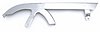 Upper belt guard XL 04-up, chrome
