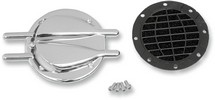 Kuryakyn Stinger Vented Trap Door For Hyperchargers Chrome Trap Door S