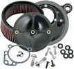 S&S Tuned Induction 2-1 Air Cleaner For Cv-Carb/Efi Chrome/Red Air Cln