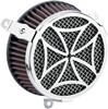 Cobra Air Filter Cr Chr Sftl/Dy Cross Air Cleaner Kit Chrome Hd