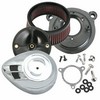 S&S Air Cleaner Kit Stealth Cv/Efi W/Air Stream Cover Chrome Aircleane