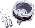 Trask Air Cleaner Kit Assault Charge High-Flow Tbw Aluminum Chrome Air