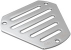 Burly Brand Plate Slotted 8 Hex Air Cleaner Chrome Burley Hex Plate Sl