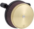 Arlen Ness Air Cleaner Cover Big Sucker Brass Big Sucker Stage 1 - Tc