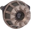 Arlen Ness Cleaner Air Inv Suck Ti Air Cleaner - 10 Gauge Inverte