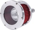 Feuling Air Cleaner - Ba Race Series - Raw - Clear Cover - Red - M8 Ai
