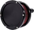 Feuling Air Cleaner - Ba Series - Black - Solid Cover - Red - M8 Air C