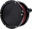 Feuling Air Cleaner - Ba Series - Black - Solid Cover - Red - M8 Air C