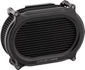 Arlen Ness Filter Kit Stage Ii Oval Performance,All Black Air Cleaner