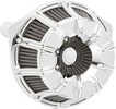 Arlen Ness Air Cleaner 10-Gauge Inverted Chrome Air Cleaner - 10 Gauge