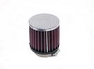 K&N Air Filter Clmp On 54Mm Universal Filter Round Straight