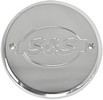 S&S Cover,Air Cleaner,Cycle Logo,Packaged,Chrome Cover Ac Logo Chr Chi