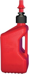 Tuff Jug Container 10L Red With Red Quick Fill Nozzle Tuff Jug Contain