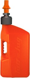 Tuff Jug Container 10L Orange With Orange Quick Fill Nozzle Tuff Jug C