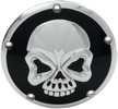 Drag Specialties Derby Cover Skull Twin Cam Cover Derby Chskull 5Hole