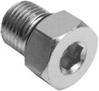 Drag Specialties Magnetic Drain Plug W/ O-Ring 1/2"-20 Plug Magn Prmy