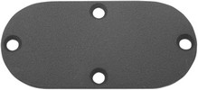 Drag Specialties Wrinkle Black Primary Chain Inspection Cover Cover In