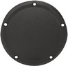 Drag Specialties Cover Derby 5-Hole Wrinkle Black Cover Drby Flt 16-22