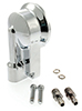 Oil filter B/T Evo 92-99 with slip-on fittings, chrome