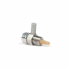 Prism Supply Petcock stainless - 90 1/4" NPT