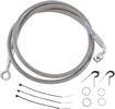 Drag Specialties Front Brake Line Stainless Steel Frt Brake Line 87-99