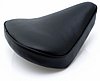 Solo seat De-Luxe, black synthetic leather, L13,8xB12,6''xT1.6''