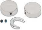 Drag Specialties Swingarm Pivot Bolt Covers Chrome Cover S-Arm Pvt Cov