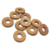 Leather washer 1/4" (10-pack)