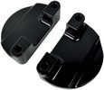 Drag Specialties Fender-To-Fork Adapter For 21" Wheel Black Fndr Adptr