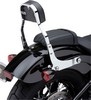 Cobra Backrest Detachable Mini Kit Chrome Backrest Det Mini Chr Sft
