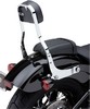 Cobra Backrest Detachable Mini Kit Chrome Backrest Det Shrt Chr Dyn