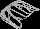 Cobra Luggage Rack Solo Formed Chrome Kawasaki Rack Formed Vn1700