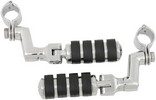 Kuryakyn Large Iso Pegs With Offset & 1-1/4 Magnum Quick Clamps Peg Is
