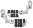Kuryakyn Dually Iso Pegs With Offset & 1-1/4" Magnum Quick Clamps Pegs
