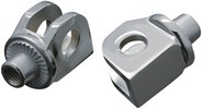 Kuryakyn Splined Peg Adapters For Kawasaki Chrome Adapters Splined Fro