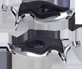 Kuryakyn Flamin Pegs Male Mount Pegs Universal Flame W/ Male M