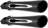 Arlen Ness Footpegs Deep Cut Black Footpeg Deep Cut Blk