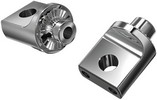 Kuryakyn Non-Pivoting Splined Male Mount Adapters Chrome Adapters Spli