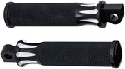 Arlen Ness Footpegs Deep Cut Fusion Black Footpeg Deep Cut Blk