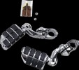 Kuryakyn Cruise Mounts Tour Tech Short Arm Chrome Tourtechs W/Dually P