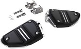 Ciro  Footpeg T-Rail Mnt St Chr