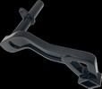 Drag Specialties Passenger Peg Mount - Left - Black - Fx Mount Left Pa