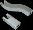 Drag Specialties Passenger Peg Mount - Chrome - Fx Mount Pass.Pegs Chr